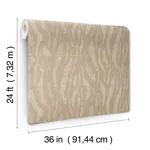 Candice Olson Zebra Chic - Glint Wallpaper | Buy Online Candice Olson Zebra Chic wallpaper, color Glint, SKU DF3393