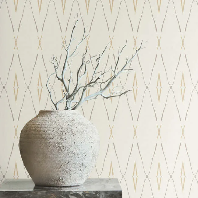 Carol Benson-Cobb Artifact Silhouettes - Desert Wallpaper | Buy Online Carol Benson-Cobb Artifact Silhouettes wallpaper, color Desert, SKU CC1282