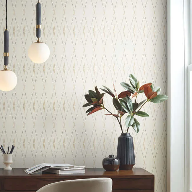 Carol Benson-Cobb Artifact Silhouettes - Desert Wallpaper | Buy Online Carol Benson-Cobb Artifact Silhouettes wallpaper, color Desert, SKU CC1282