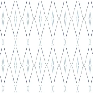 Carol Benson-Cobb Artifact Silhouettes wallpaper, color Indigo, SKU CC1284