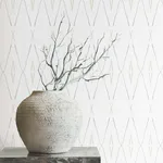 Carol Benson-Cobb Artifact Silhouettes - Natural Wallpaper | Buy Online Carol Benson-Cobb Artifact Silhouettes wallpaper, color Natural, SKU CC1283