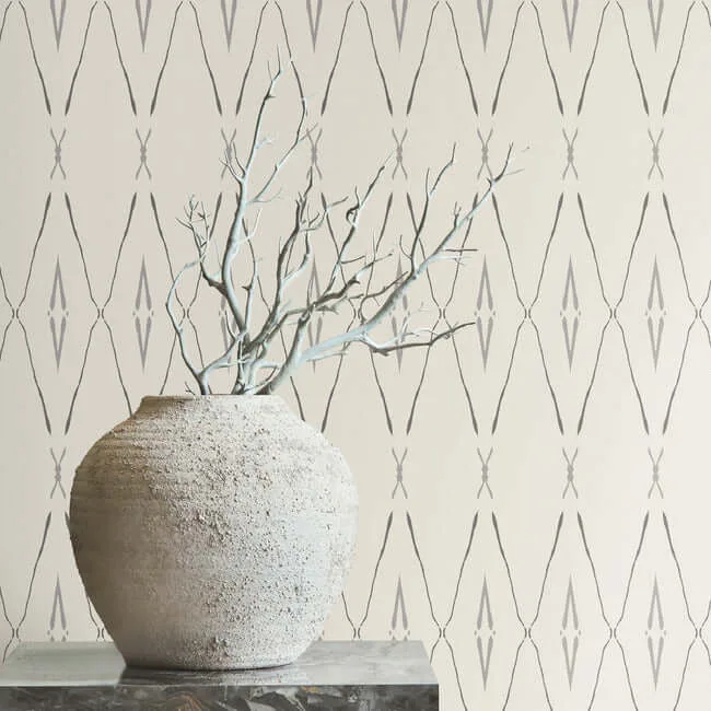 Carol Benson-Cobb Artifact Silhouettes - Savanna Wallpaper | Buy Online Carol Benson-Cobb Artifact Silhouettes wallpaper, color Savanna, SKU CC1281