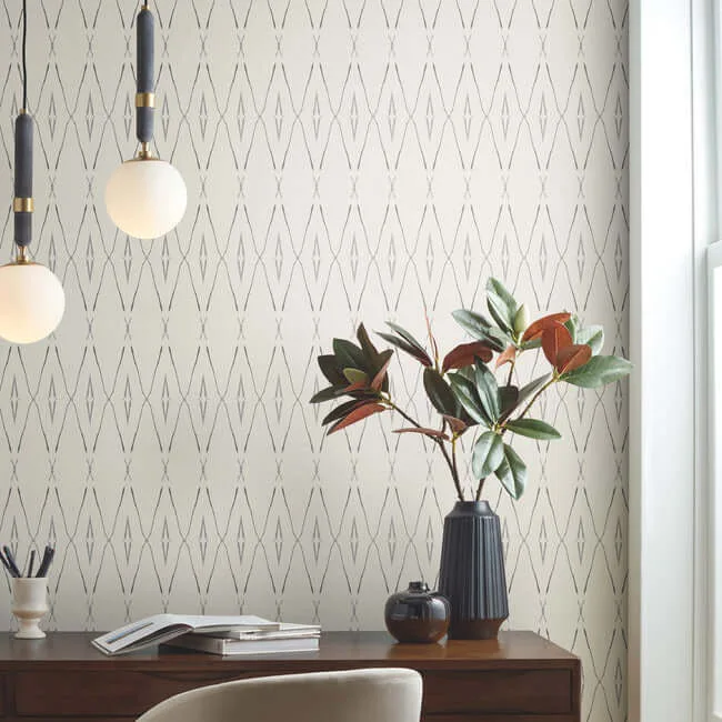Carol Benson-Cobb Artifact Silhouettes - Savanna Wallpaper | Buy Online Carol Benson-Cobb Artifact Silhouettes wallpaper, color Savanna, SKU CC1281