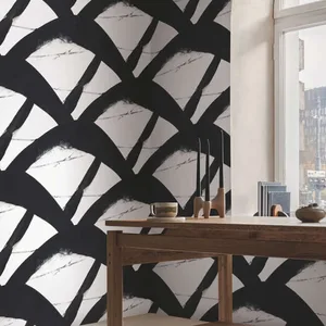 Carol Benson-Cobb Entanglement wallpaper, color Black, SKU CC1301