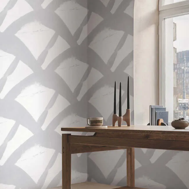 Carol Benson-Cobb Entanglement - Fog Wallpaper | Buy Online Carol Benson-Cobb Entanglement wallpaper, color Fog, SKU CC1303