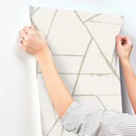 Carol Benson-Cobb Intersect - Beige Metallic Wallpaper | Buy Online Carol Benson-Cobb Intersect wallpaper, color Beige Metallic, SKU CC1293