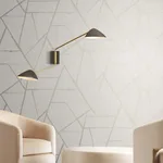 Carol Benson-Cobb Intersect - Beige Metallic Wallpaper | Buy Online Carol Benson-Cobb Intersect wallpaper, color Beige Metallic, SKU CC1293