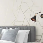 Carol Benson-Cobb Intersect - Beige Metallic Wallpaper | Buy Online Carol Benson-Cobb Intersect wallpaper, color Beige Metallic, SKU CC1293