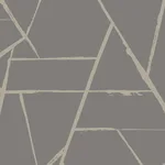 Carol Benson-Cobb Intersect - Grey Metallic Wallpaper | Buy Online Carol Benson-Cobb Intersect wallpaper, color Grey Metallic, SKU CC1292