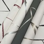 Carol Benson-Cobb Intersect - Grey Metallic Wallpaper | Buy Online Carol Benson-Cobb Intersect wallpaper, color Grey Metallic, SKU CC1292
