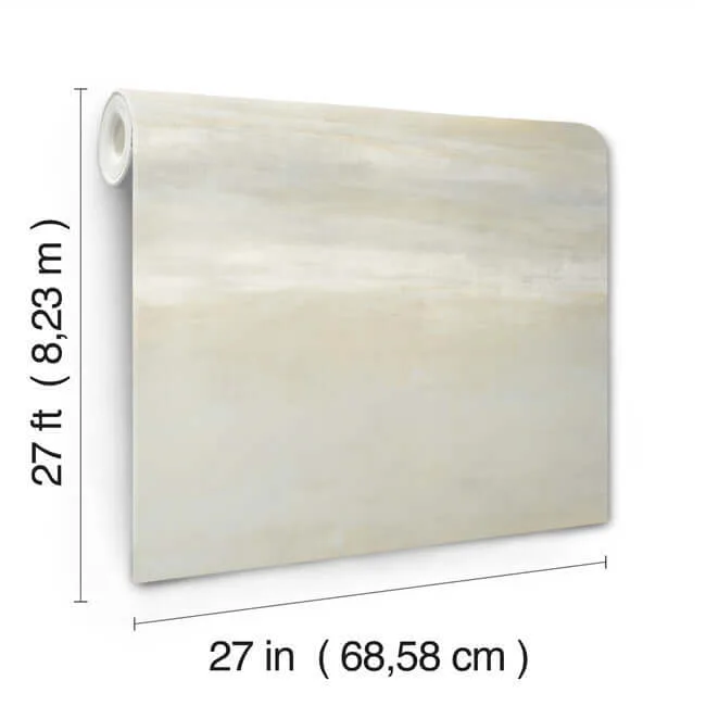 Carol Benson-Cobb Serene Reflection wallpaper, color Fog, SKU CC1253