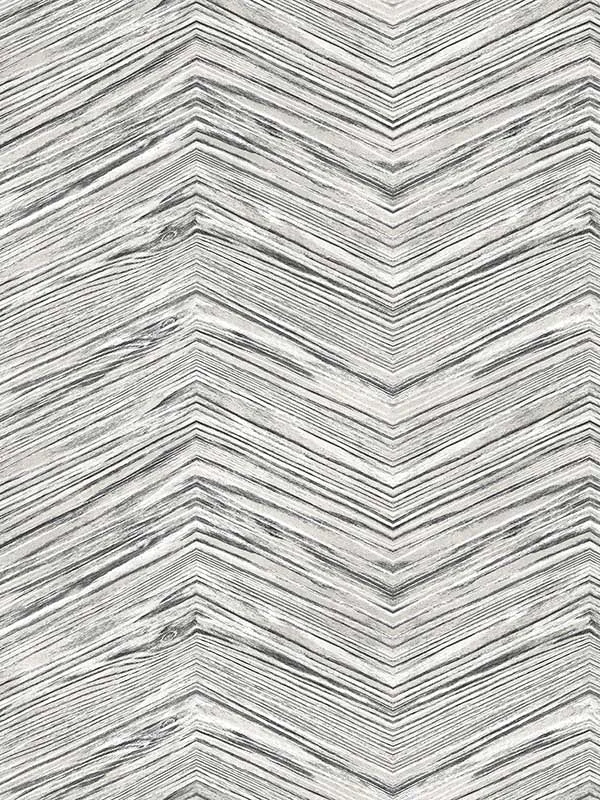 Casa Mia RM22128 Wood Chevron Peel and Stick Wallpaper swatch