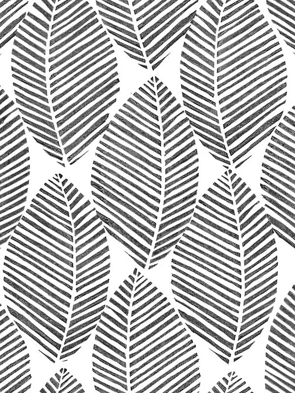 Casa Mia RM22500 Spot Leaves Peel and Stick Wallpaper swatch