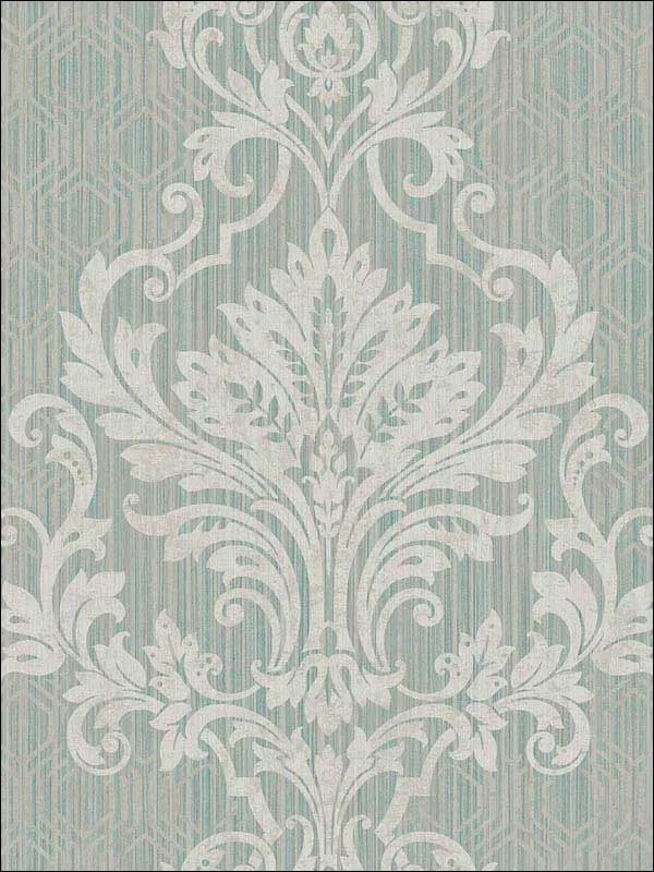 Casa Mia RM30504 Geometrical Damask Wallpaper swatch