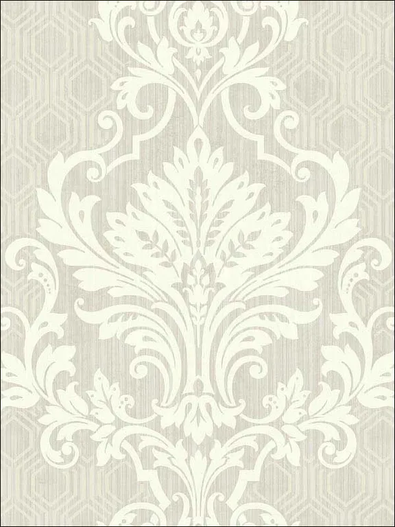 Casa Mia RM30508 Geometrical Damask Wallpaper swatch