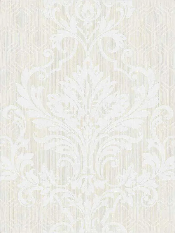 Casa Mia RM30510 Geometrical Damask Wallpaper swatch