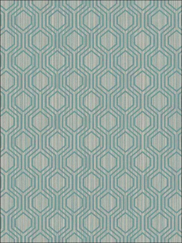 Casa Mia RM30604 Geometric Hexagon Wallpaper swatch