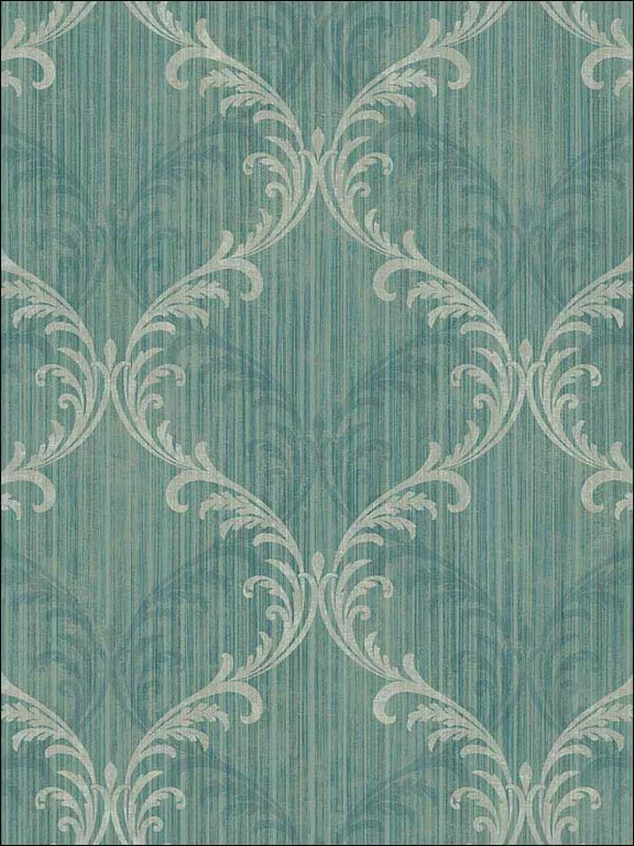 Casa Mia RM30704 Double Scroll Wallpaper swatch