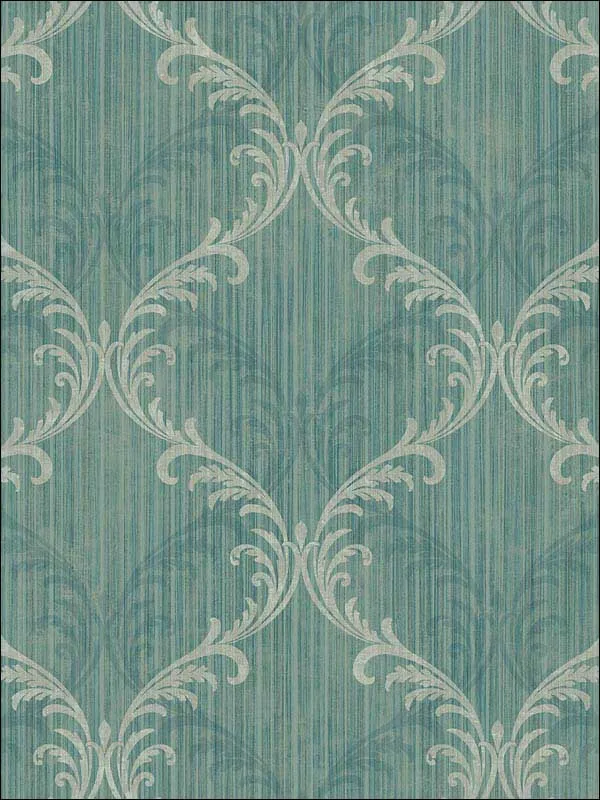 Casa Mia RM30704 Double Scroll Wallpaper swatch