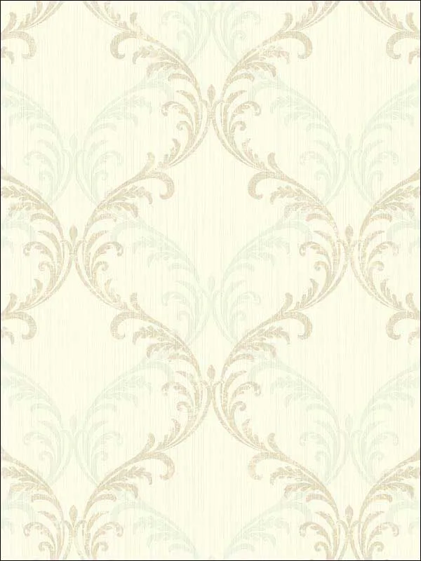 Casa Mia RM30705 Double Scroll Wallpaper swatch