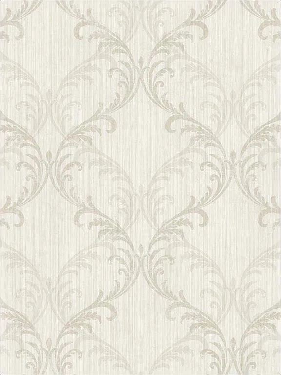 Casa Mia RM30708 Double Scroll Wallpaper swatch