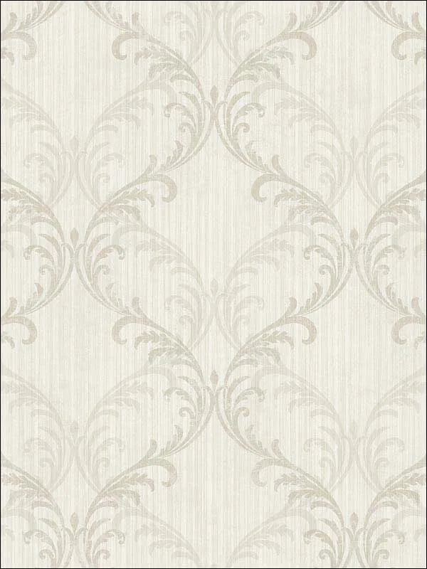 Casa Mia RM30708 Double Scroll Wallpaper swatch