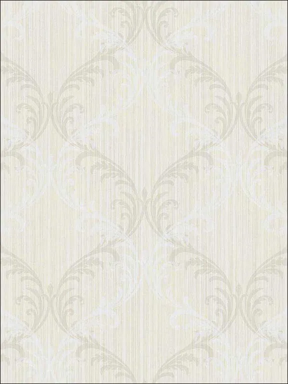 Casa Mia RM30710 Double Scroll Wallpaper swatch
