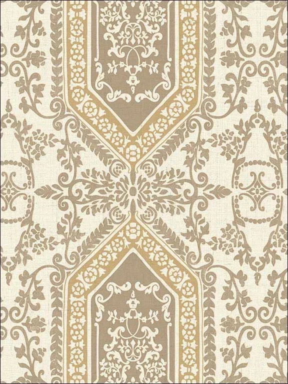 Casa Mia RM30901 Neoclassic Scroll Wallpaper swatch