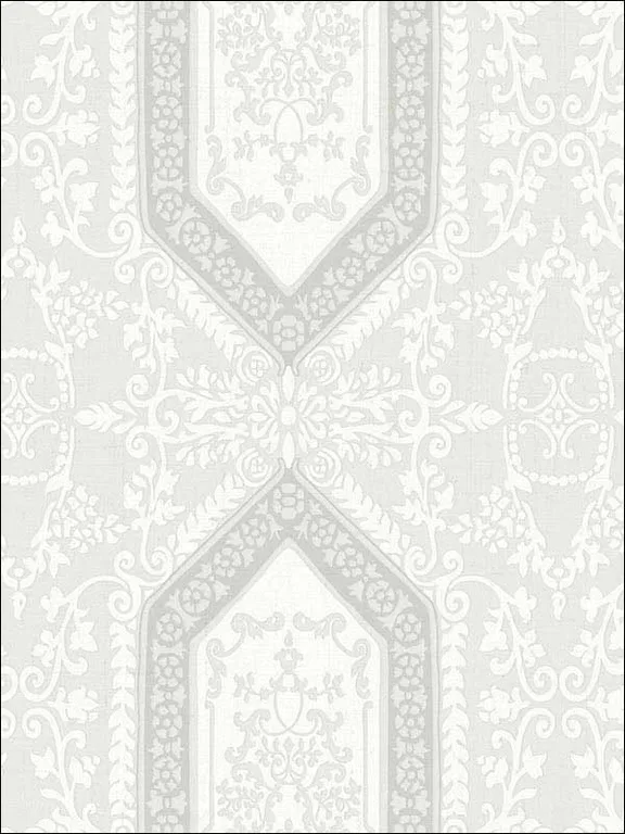 Casa Mia RM30910 Neoclassic Scroll Wallpaper swatch