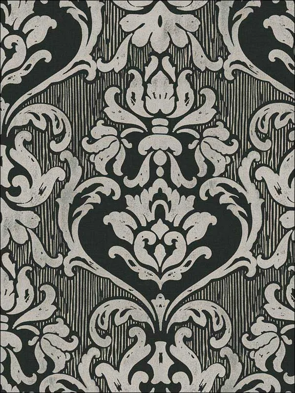 Casa Mia RM31200 Antique Damask Wallpaper swatch