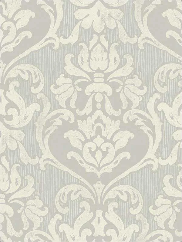 Casa Mia RM31208 Antique Damask Wallpaper swatch