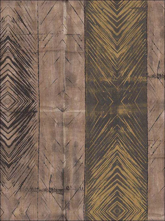 Casa Mia RM40106 Tribal Stripes Wallpaper swatch