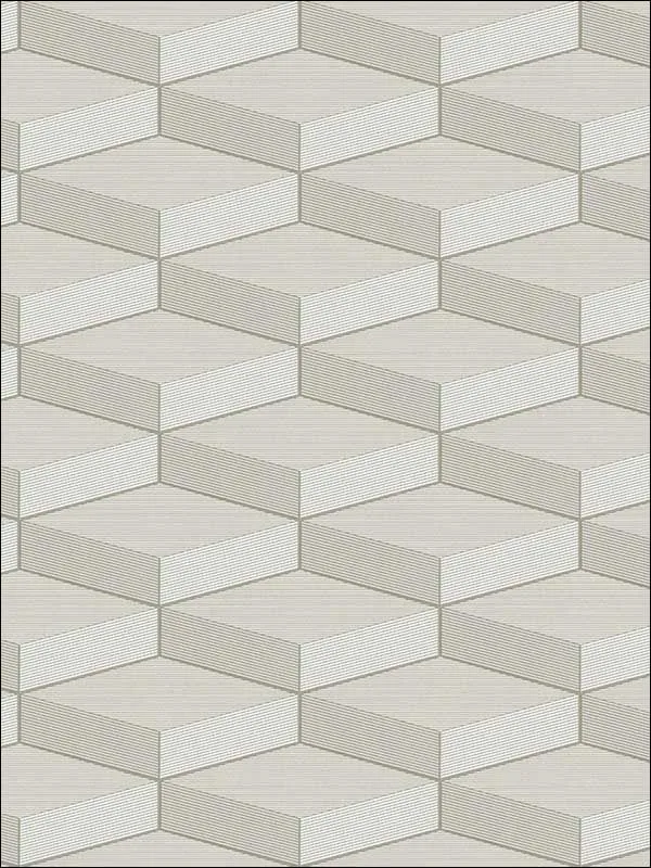 Casa Mia RM40610 3D Geometric Cube Wallpaper swatch