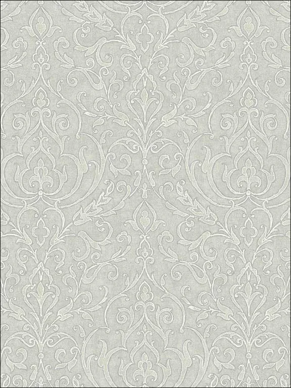 Casa Mia RM50303 Neoclassic Scroll Wallpaper swatch