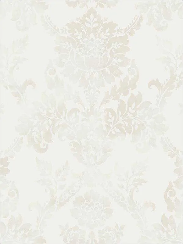 Casa Mia RM50602 Neoclassic Hidden Damask Wallpaper swatch
