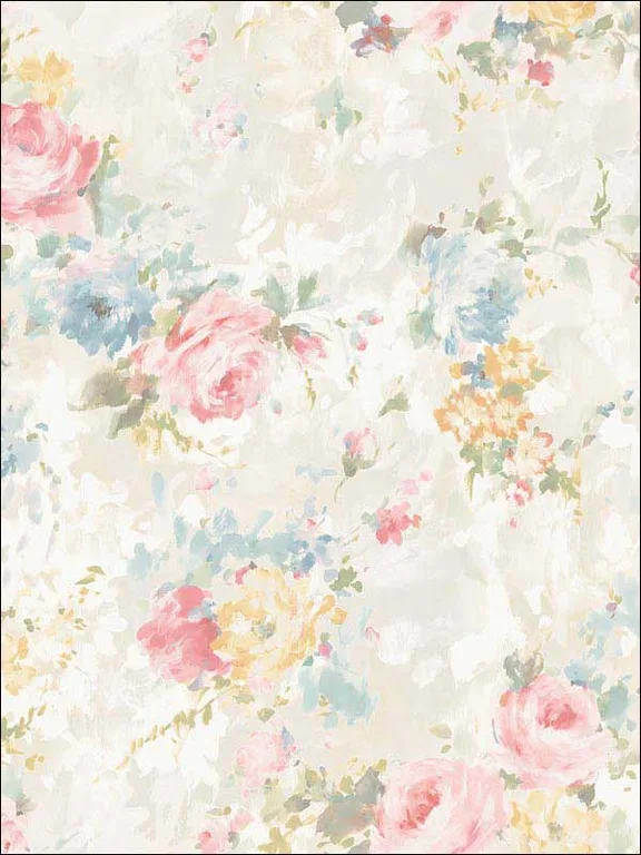 Casa Mia RM50702 Bouquet Flower Wallpaper swatch