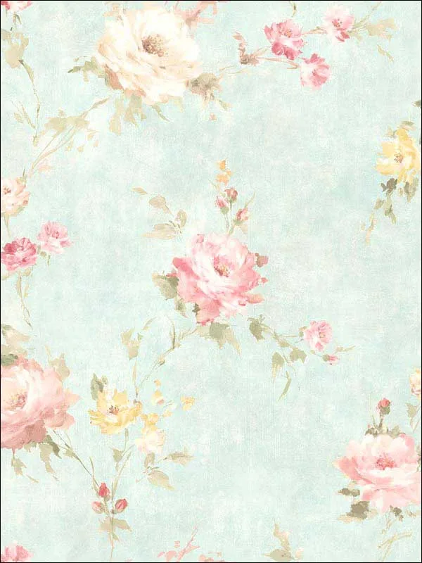 Casa Mia RM51002 English Rose Wallpaper swatch