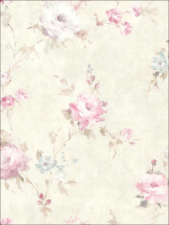 Casa Mia RM51011 English Rose Wallpaper swatch