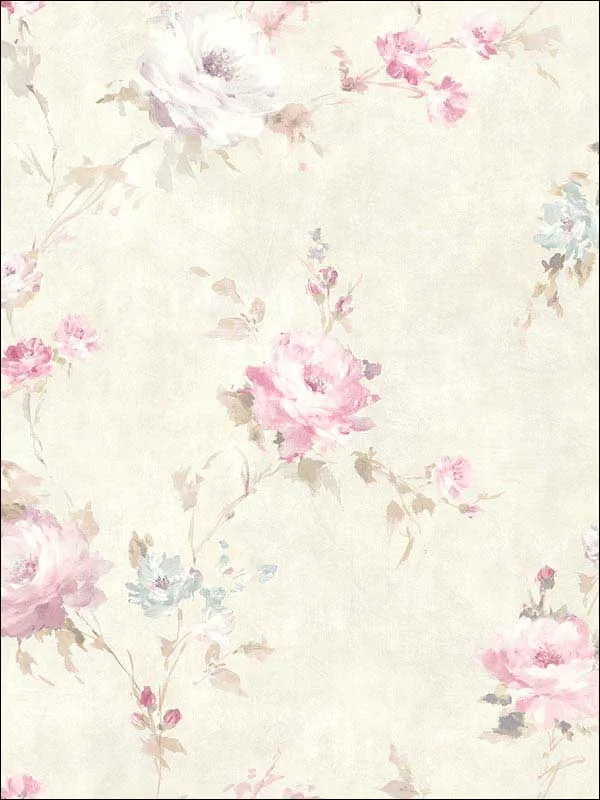 Casa Mia RM51011 English Rose Wallpaper swatch
