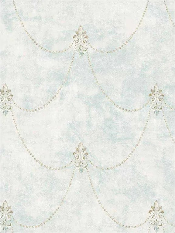 Casa Mia RM51102 Fleur De Lys Wallpaper swatch