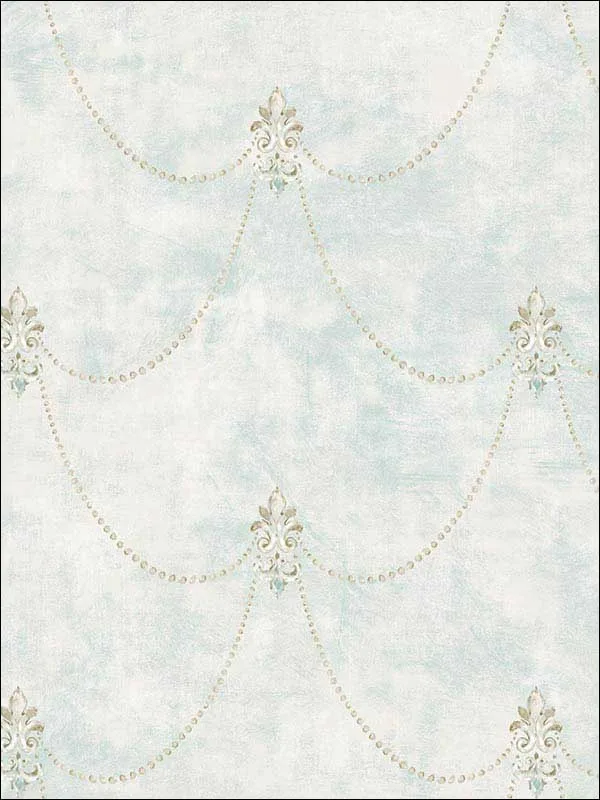Casa Mia RM51102 Fleur De Lys Wallpaper swatch