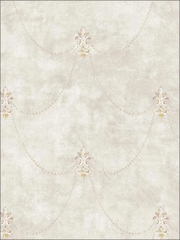 Casa Mia RM51109 Fleur De Lys Wallpaper swatch