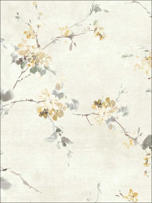 Casa Mia RM51203 Cherry Flower Wallpaper swatch