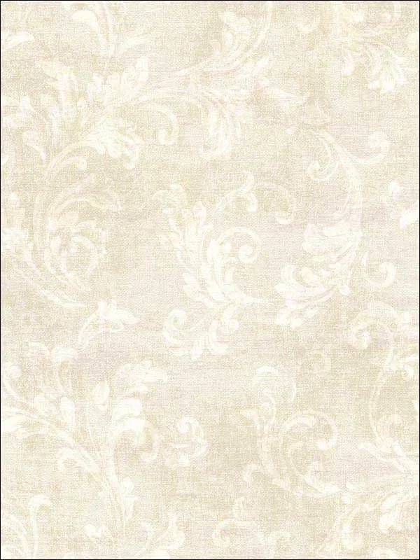 Casa Mia RM51801 Neoclassic Scroll Wallpaper swatch