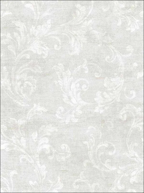 Casa Mia RM51803 Neoclassic Scroll Wallpaper swatch