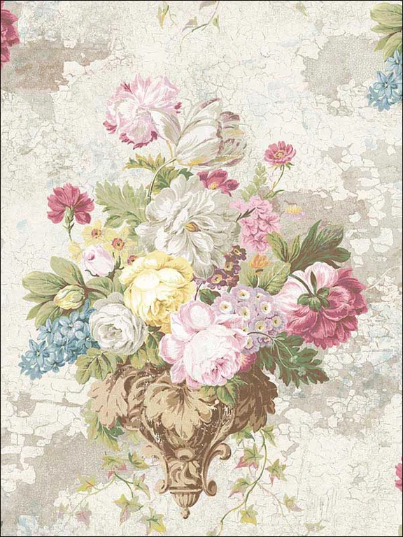 Casa Mia RM60009 Flower Cameo Wallpaper swatch