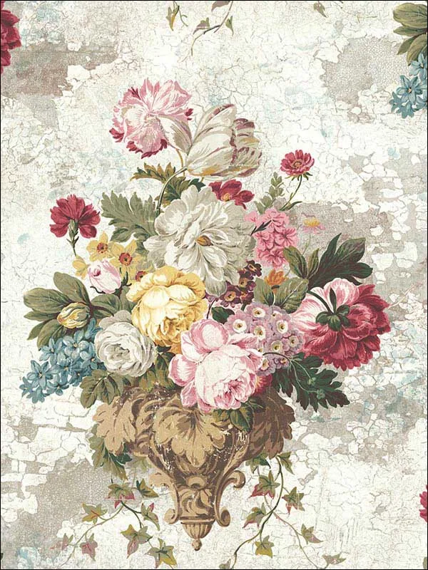 Casa Mia RM60012 Flower Cameo Wallpaper swatch