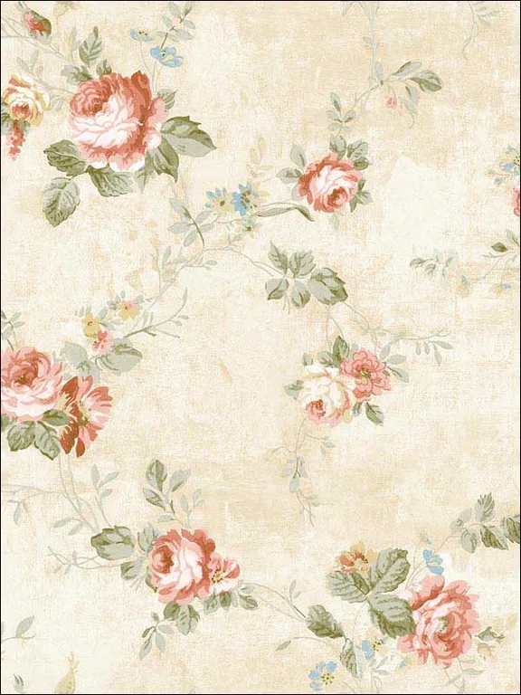 Casa Mia RM60506 English Flower Wallpaper swatch