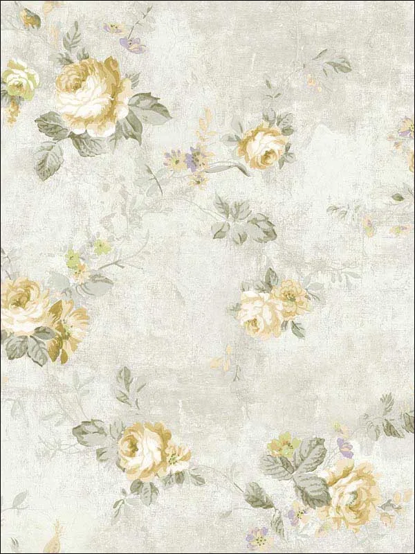 Casa Mia RM60508 English Flower Wallpaper swatch