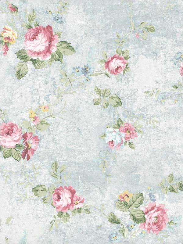 Casa Mia RM60512 English Flower Wallpaper swatch